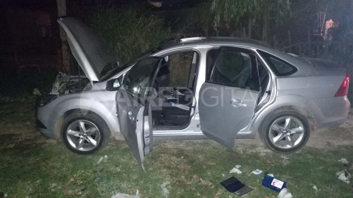 Foto del momento en que lo encontraron