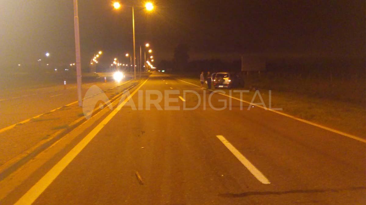 Accidente en la autovía 19