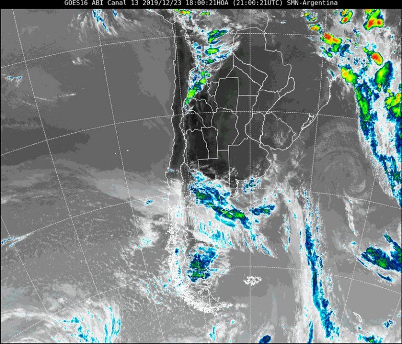 Imagen satelital.