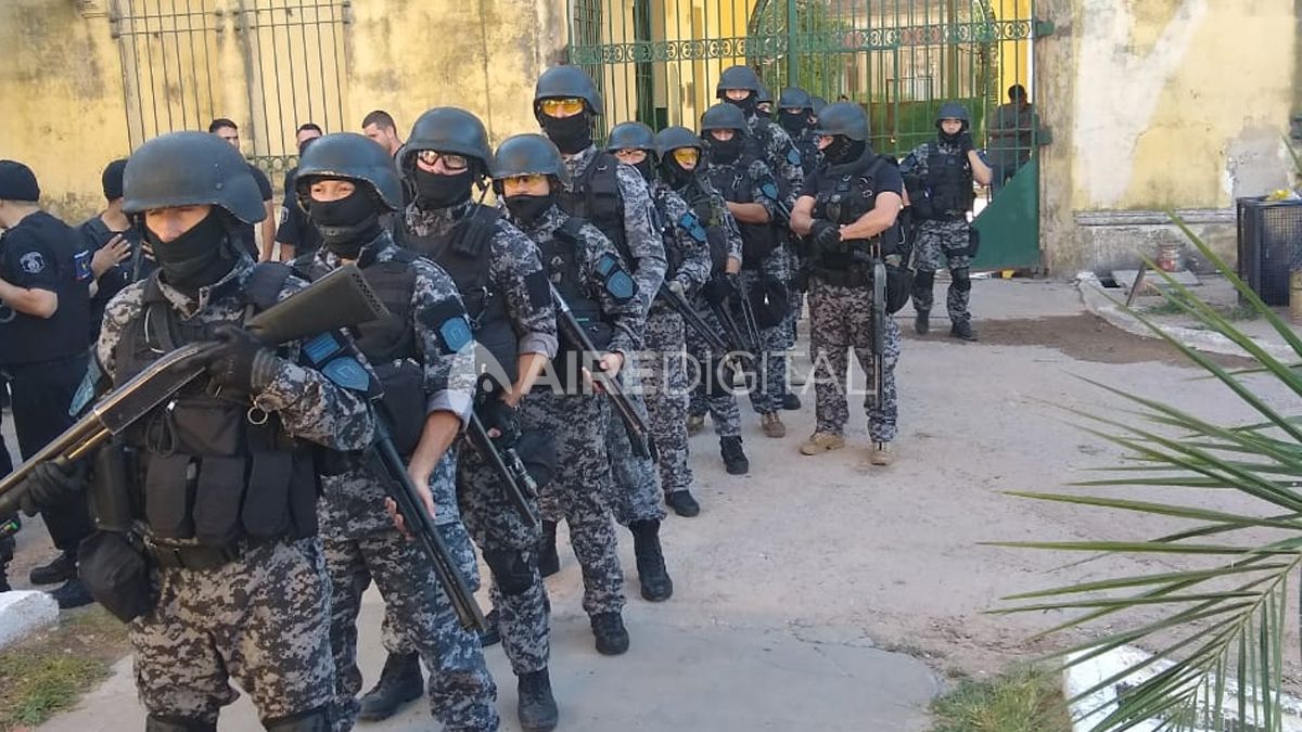 Acción. El momento previo a que los agentes realicen el procedimiento.