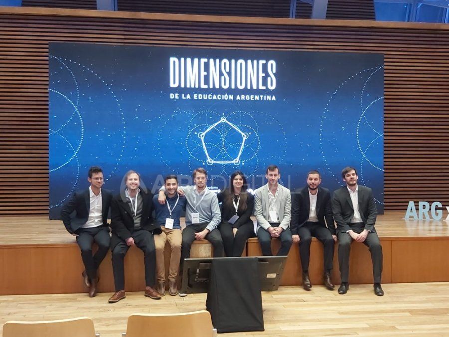 El equipo que presentó el informe "El estado de la educación en Argentina"