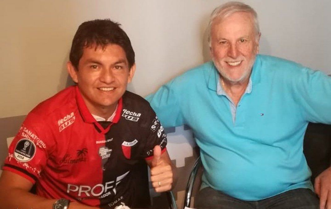 8 de enero. De forma inesperada, Luis Rodríguez dejó su querido Atlético Tucumán para sumarse a las filas de Colón.