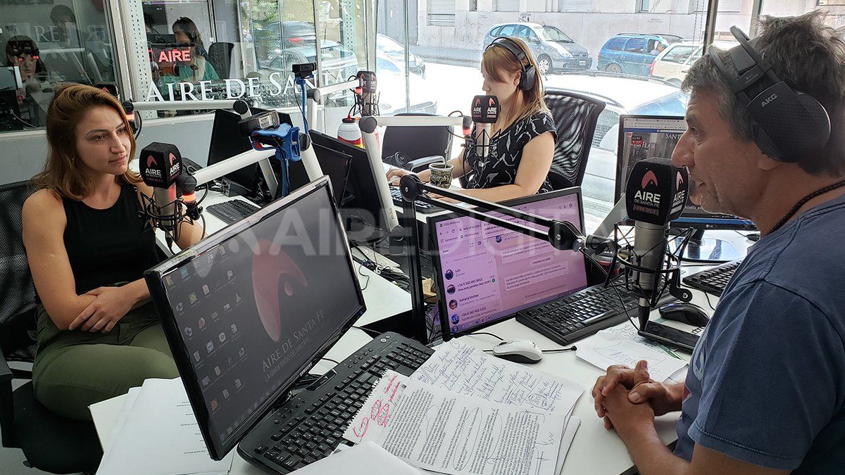 En la entrevista con Luis Mino, Sofía Galán contó que una fiscal dispuso una medida de restricción insólita para su expareja y docente: sólo diez metros.