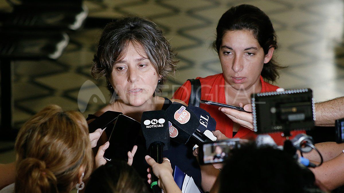 Jiménez y Urquiza, las fiscales a cargo del caso. 