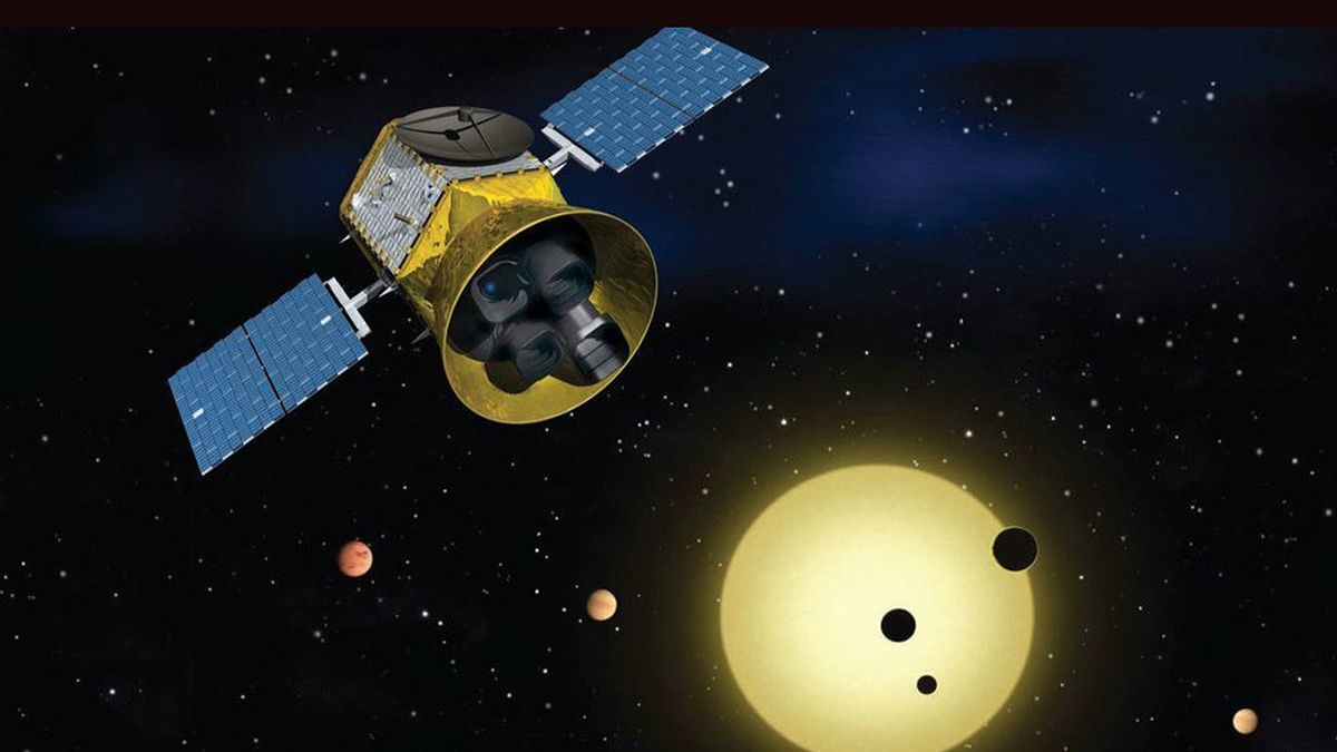 Tess, satélite diseñado para hallar planetas del tamaño de la Tierra y en órbita de estrellas cercanas.