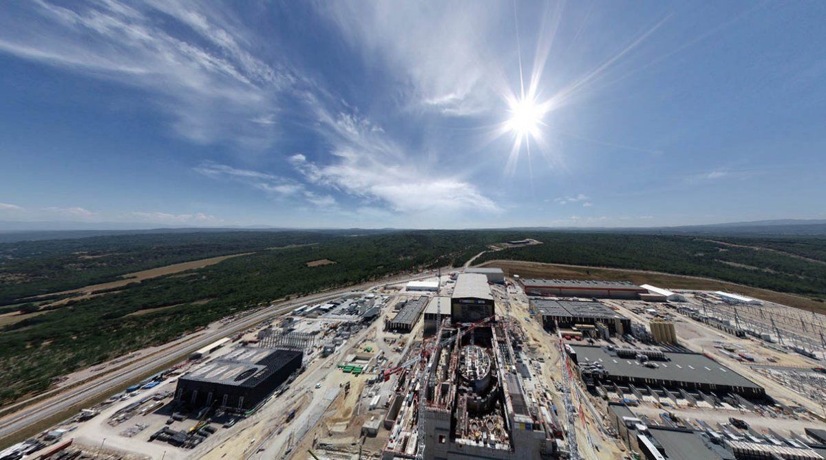 El reactor Iter logrará energía de fusión a una temperatura diez veces más caliente que la del Sol.