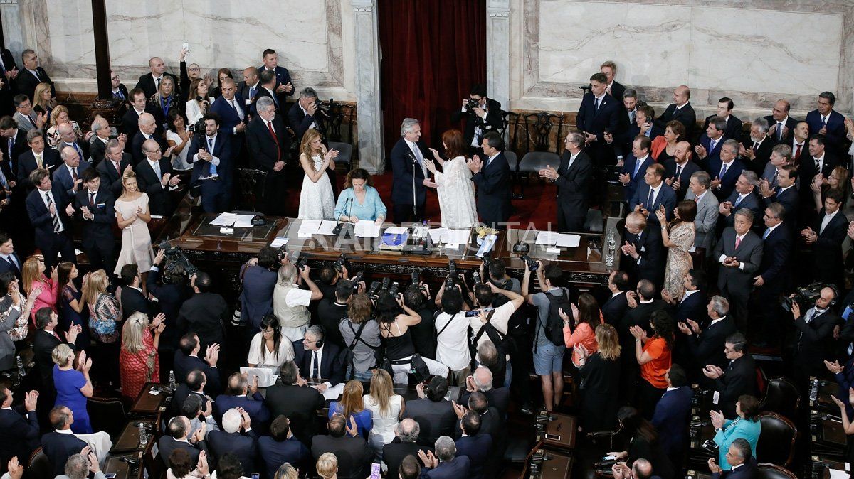 Alberto Fernández y Cristina Kirchner, la fórmula con la que el peronismo volvió al poder. Foto: Maiquel Torcatt.