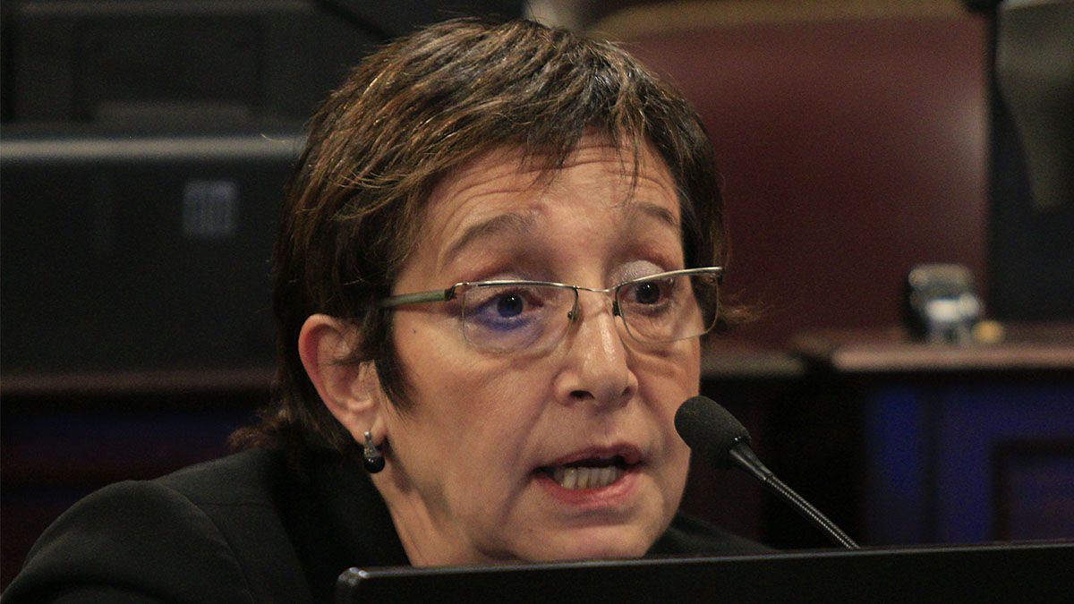 La senadora Beatriz Mirkin habría encubierto a José Alperovich.