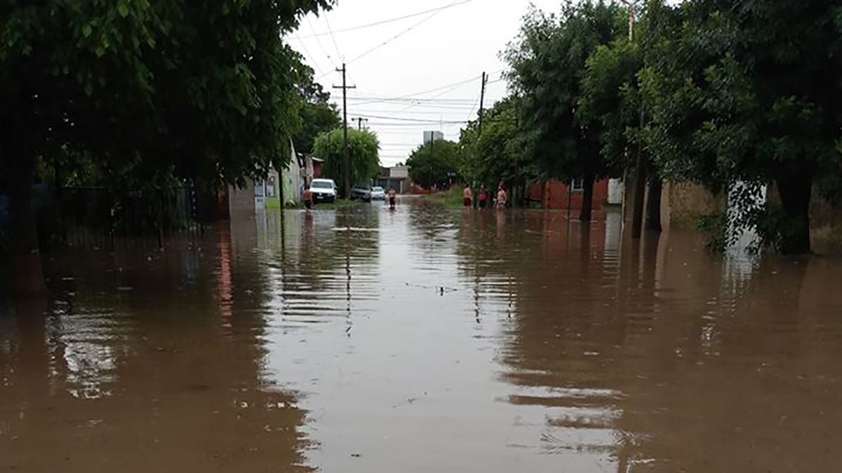 Calle French y Berutti, esquina Güemes. Foto: Ana Emilia Benítez (Facebook)