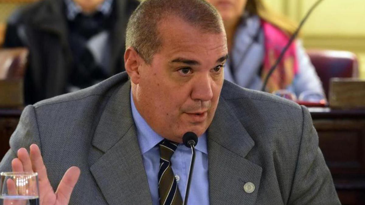 Julián Galdeano, presidente del bloque Juntos por el Cambio en la Cámara de Diputados de la provincia. 