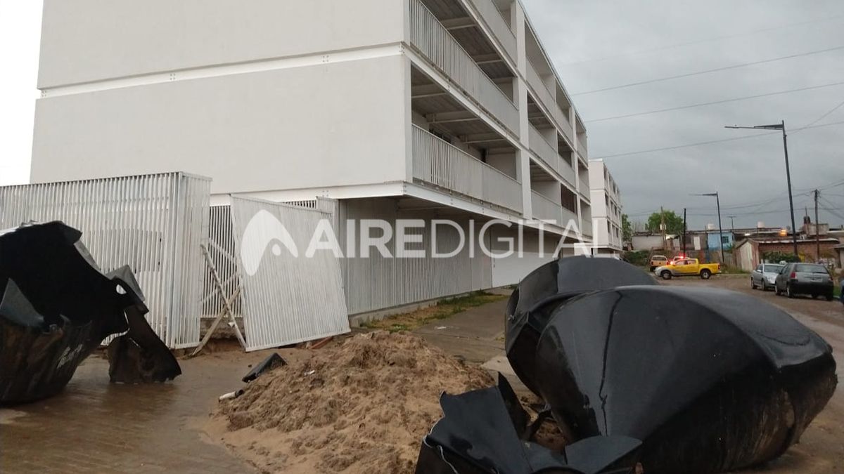 Los biodigestores destinados al tratamiento de los líquidos cloacales fueron mal colocados y están inutilizados. Por eso fue necesario instalar otro sistema.