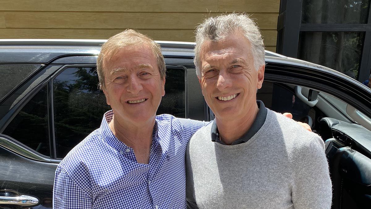 Mauricio Macri asistió a una reunión partidaria en Río Negro.