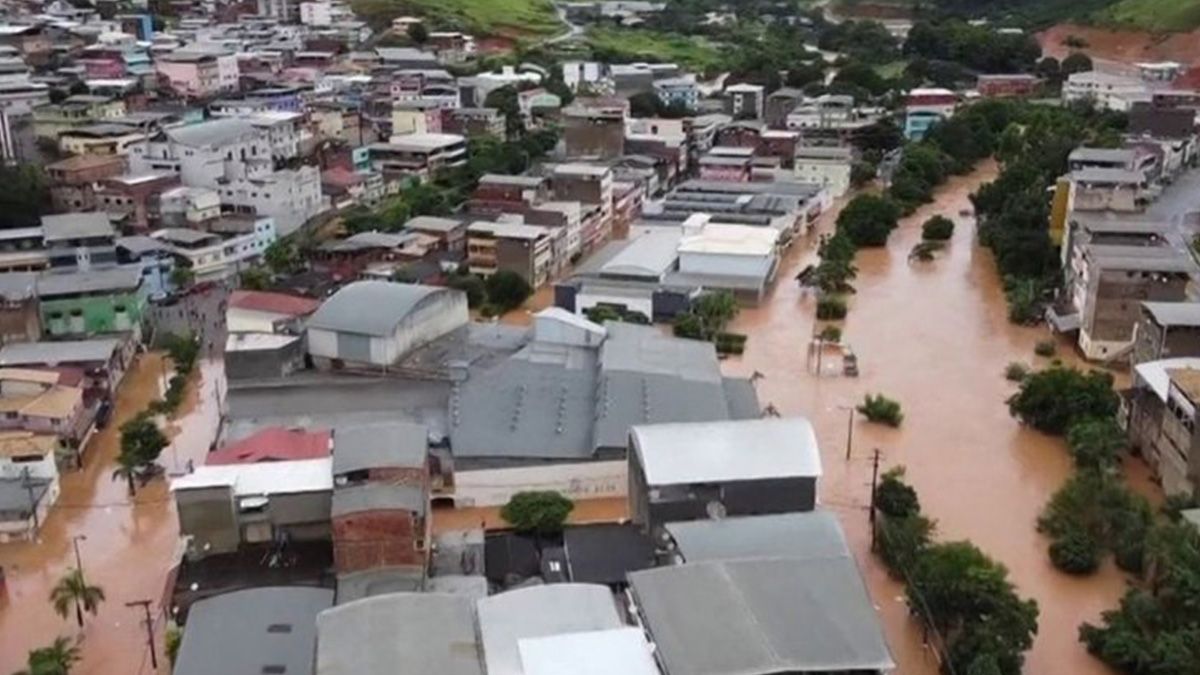 Belo Horizonte fue una de las ciudades más golpeadas por las intensas lluvias que en un sólo día acumularon más de 170 milímetros.