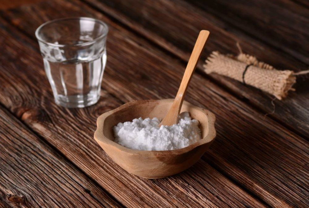 Bicarbonato de sodio.