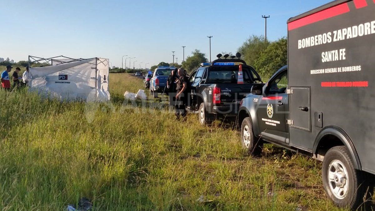 El cuerpo fue trasladado a la Morgue Judicial.