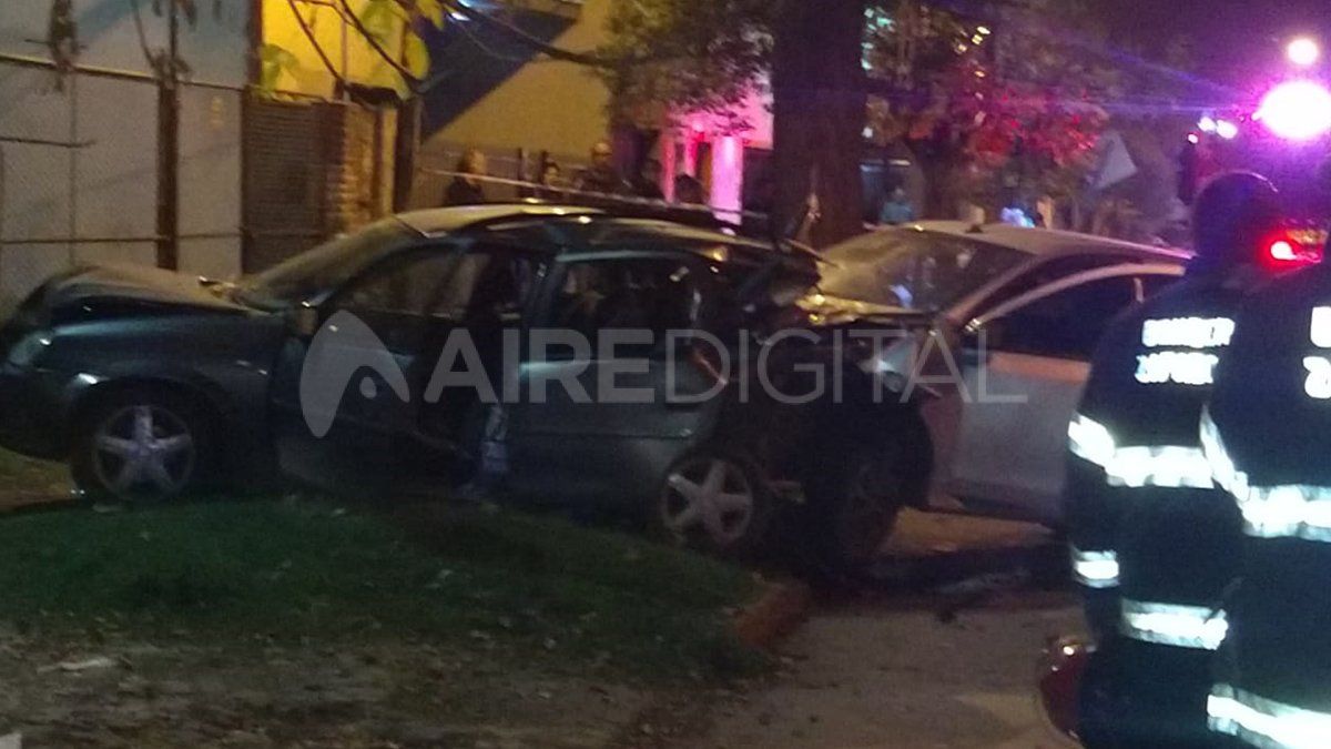 Impacto. Así embistió el auto que manejaba Lascuraín al de la familia Sueldo.
