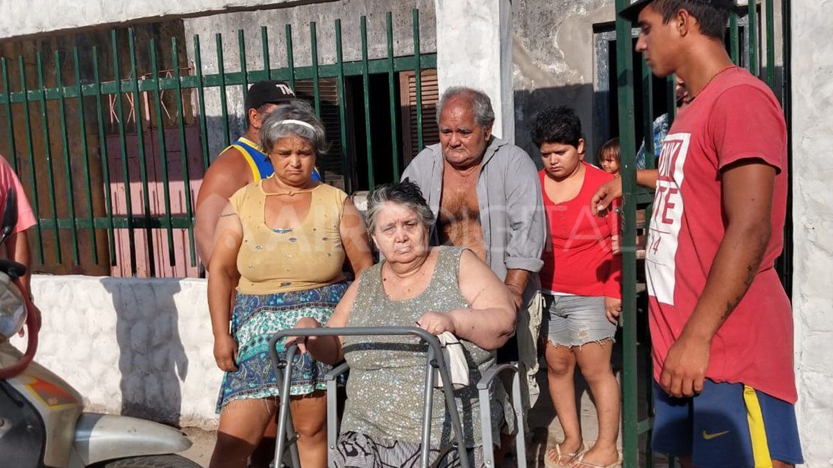 Familiares de Darío Javier Vázquez