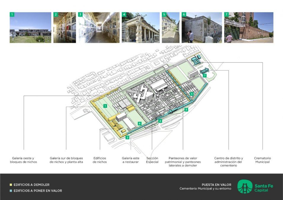Estos son los sectores que deberán ser intervenidos.