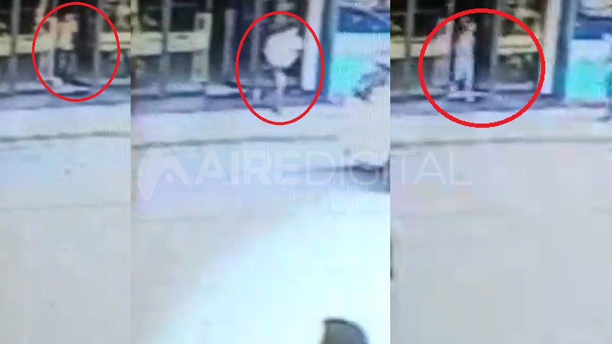 Escaparon y quedaron grabados.