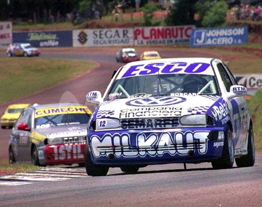 El domingo 21 de noviembre de 1999, con un Volkswagen Gol, el piloto santafesino se impuso en la última carrera de la temporada de la Clase 2 del Turismo Nacional, disputada en Oberá, Misiones y, con 27 años, y tres y medio después del accidente en Monza, se consagró campeón de esta categoría.