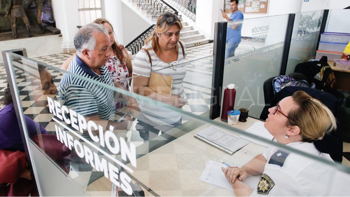 En mesa de entradas dejaron el reclamo por escrito
