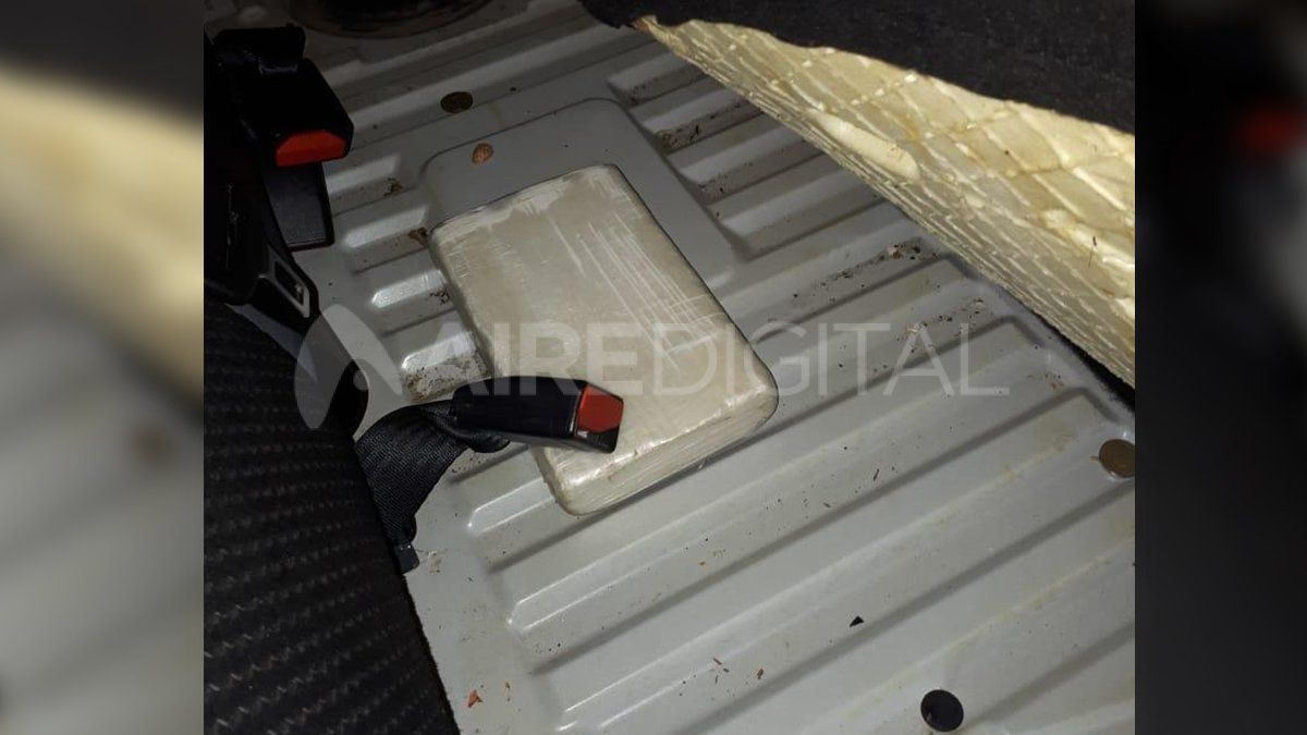 El kilo de cocaína que es clave en la causa.