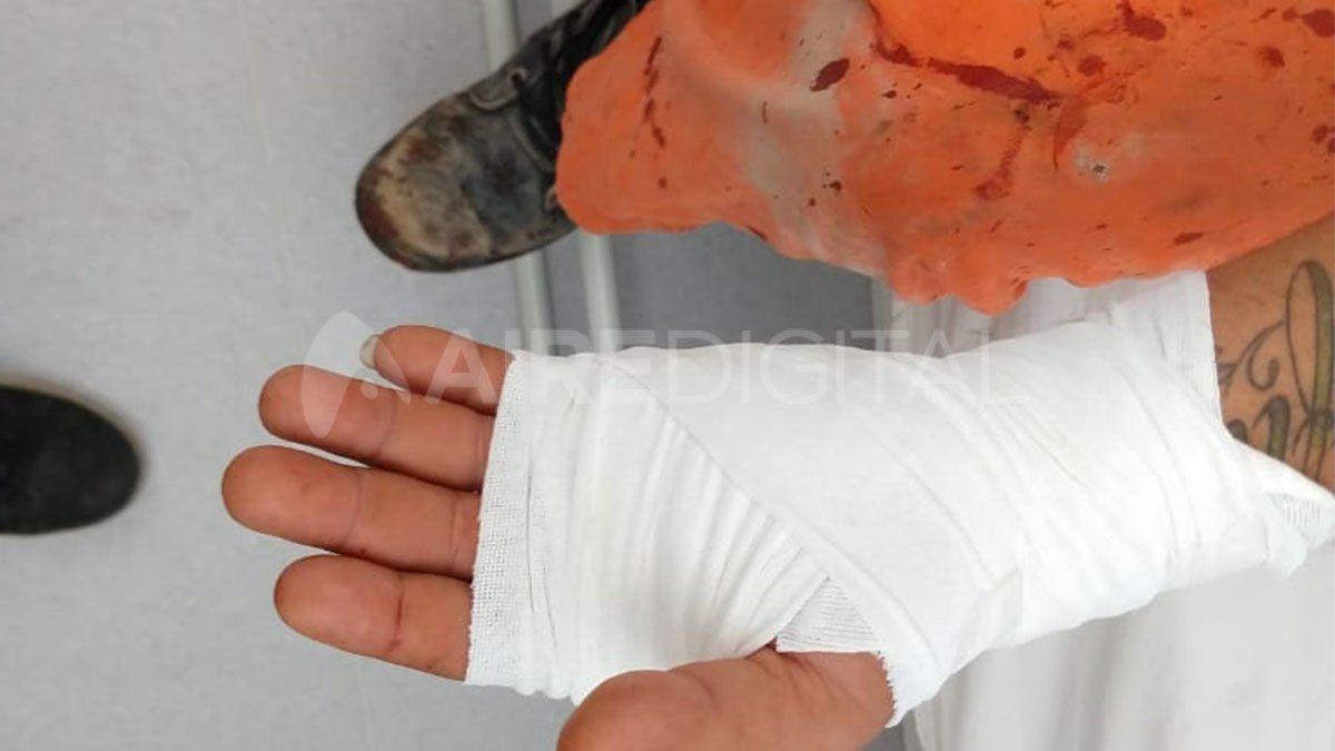 Marcos fue emboscado en la parada de la Línea 15