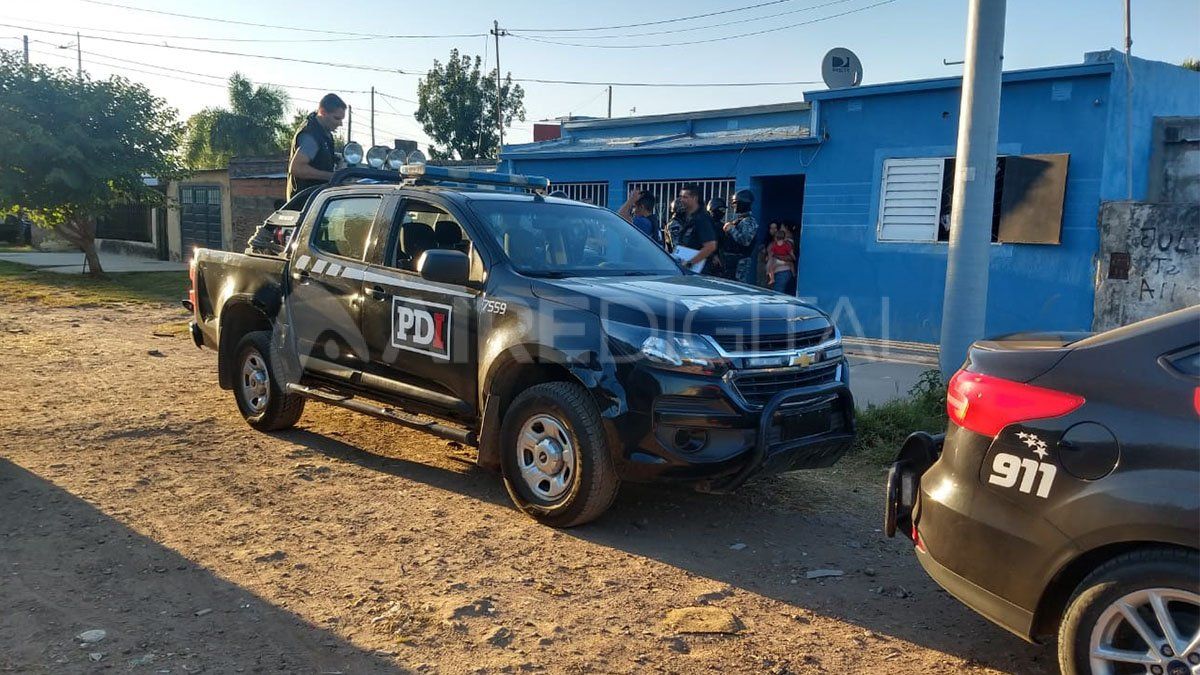 Allanamientos en el barrio Barranquitas