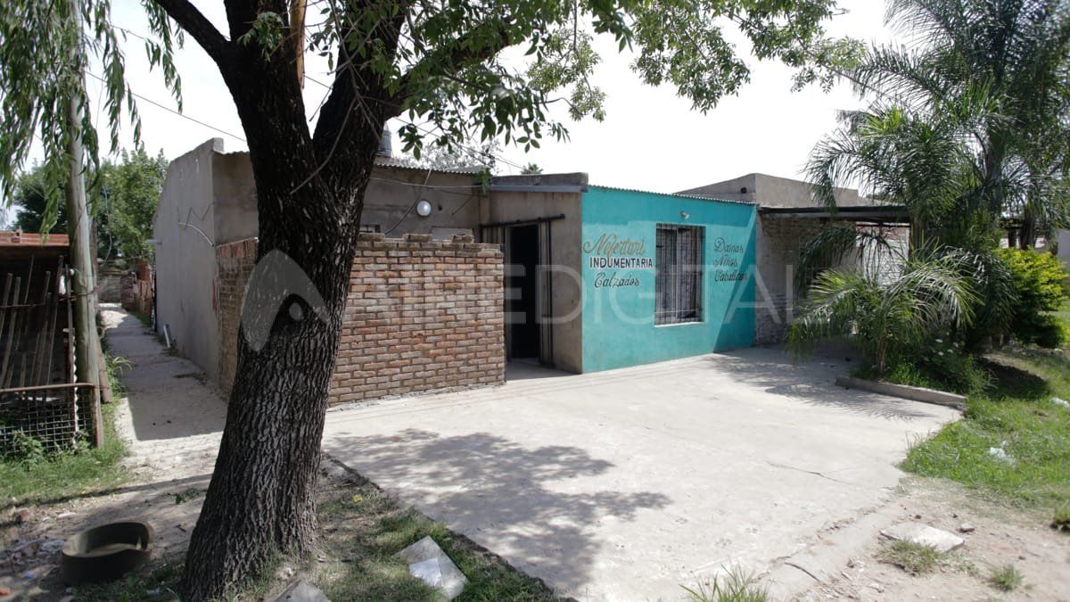 La casa donde ocurrió el presunto enfrentamiento en Larrechea al 9600.