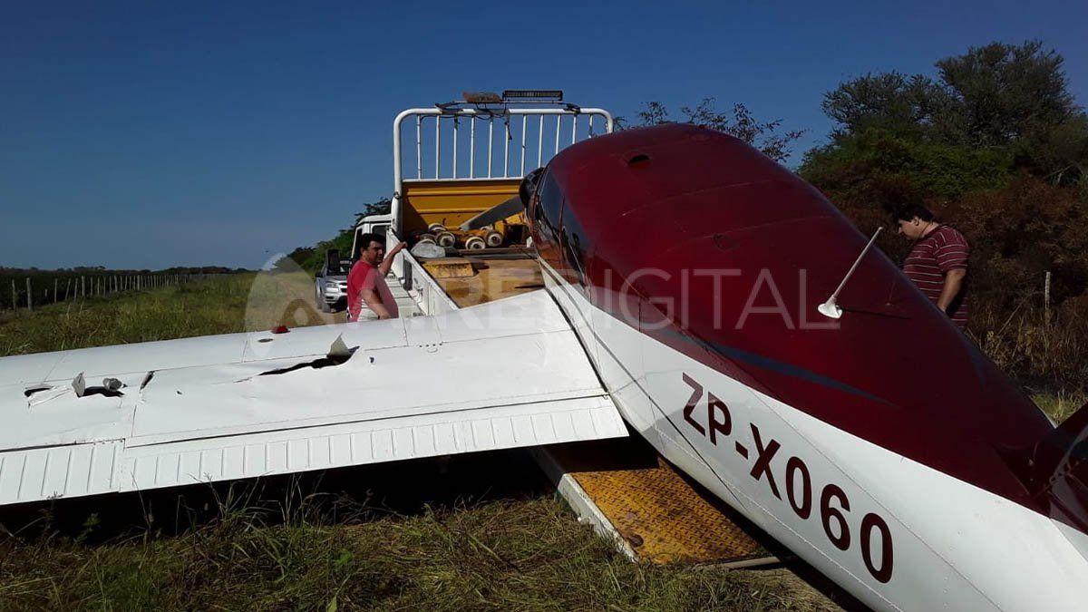 El vuelo fue advertido por la DEA y era proveniente de Paraguay. 