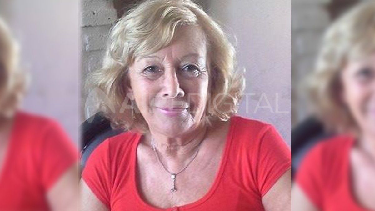 La víctima en una foto a través de la red social Facebook.