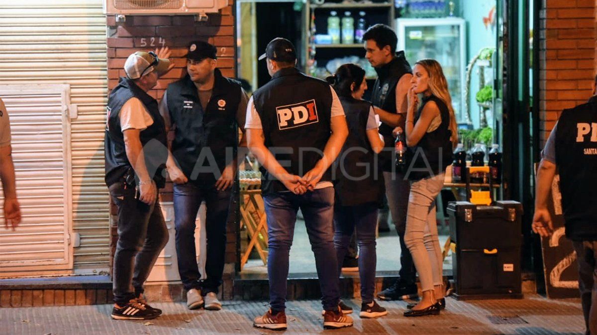 La verdulería de la pareja que fue detenida.