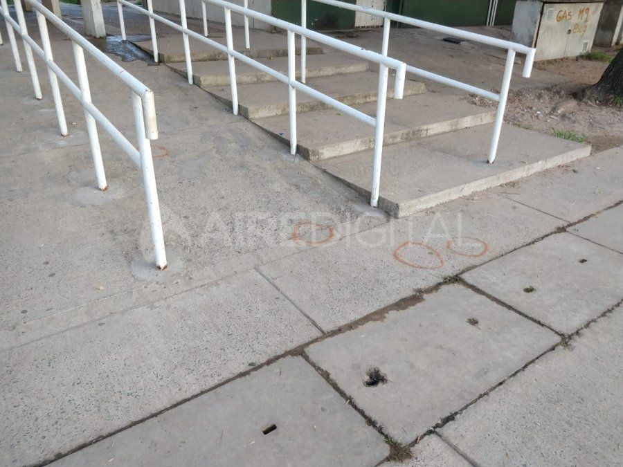 Homicidio N°24: en el lugar donde ocurrió el asesinato se encontraron cuatro vainas.