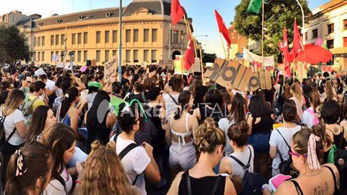 Miles de mujeres marcharon en Paraná en el #9M