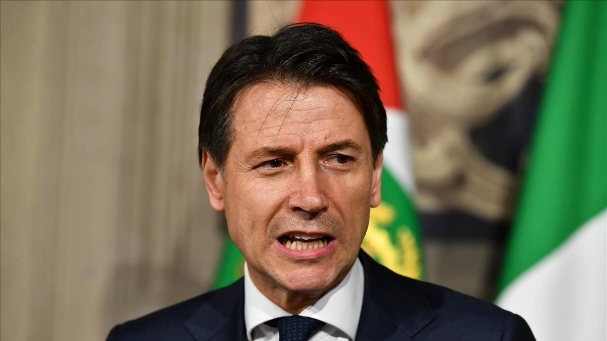 Giuseppe Conte, primer ministro de Italia