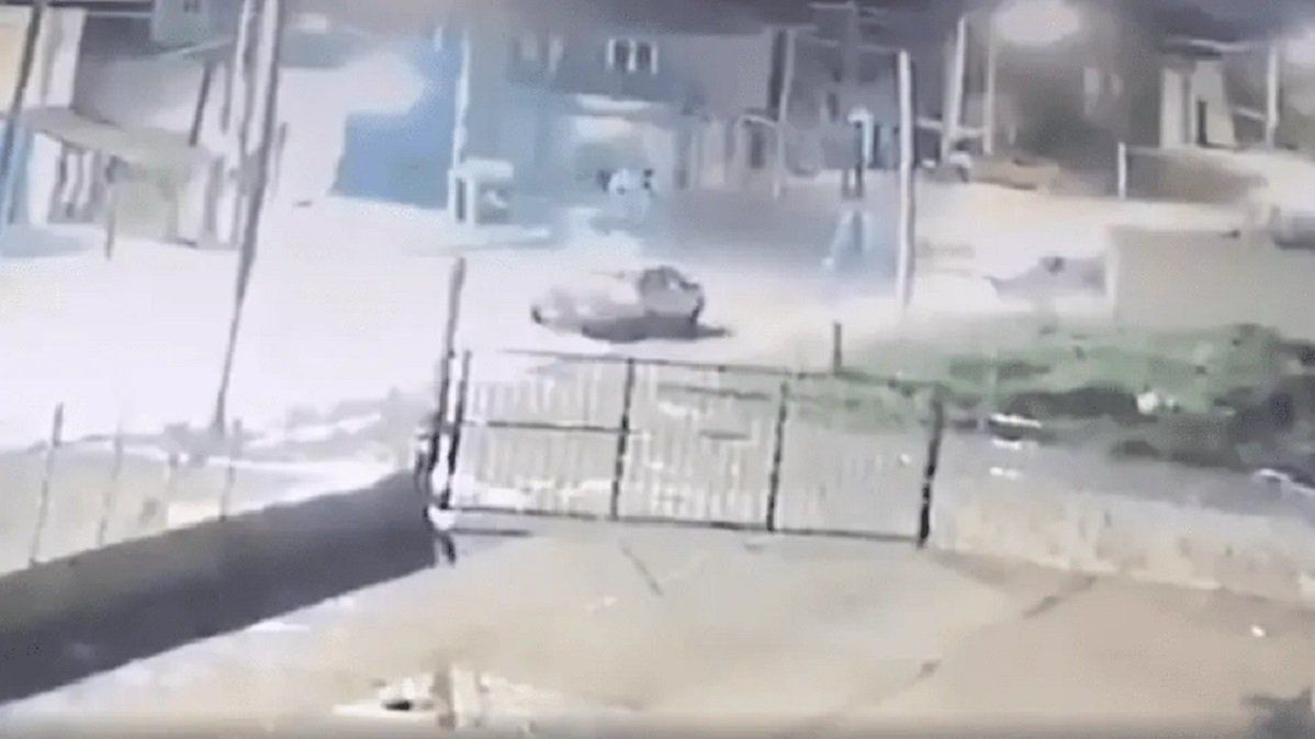 Captura del video que registró el asesinato