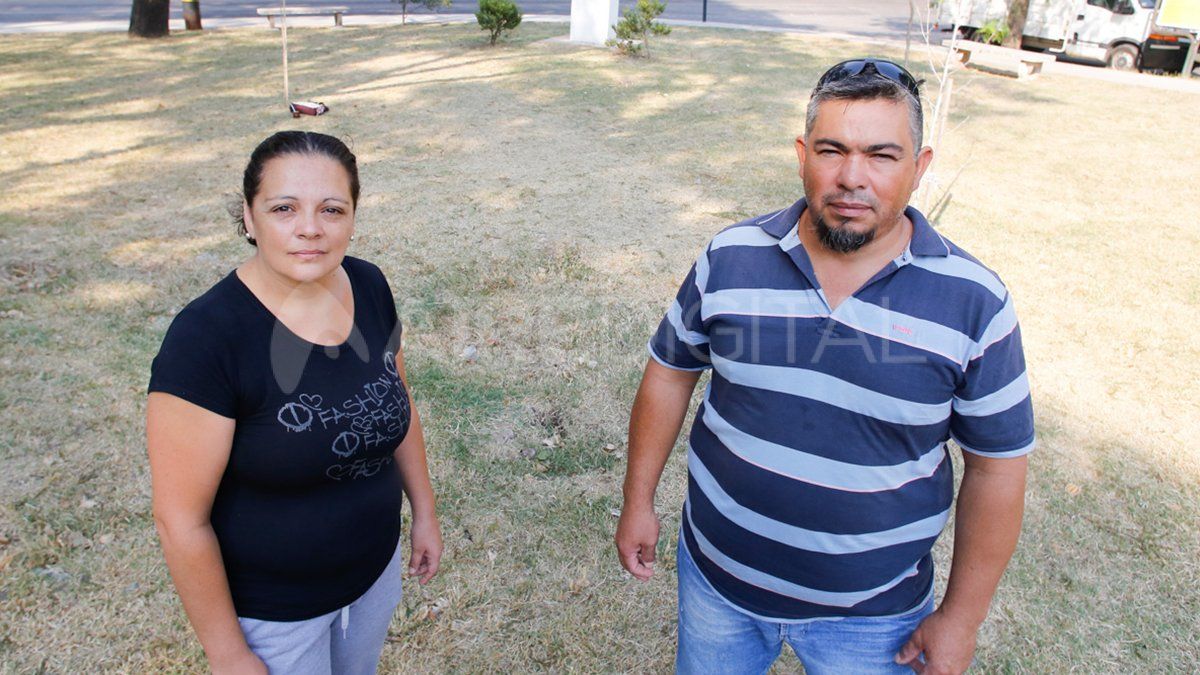 A más de un año del desgraciado suceso los damnificados volvieron a la plazoleta frente al Parque del Sur para hacer una nota con Aire Digital en marzo de este año.