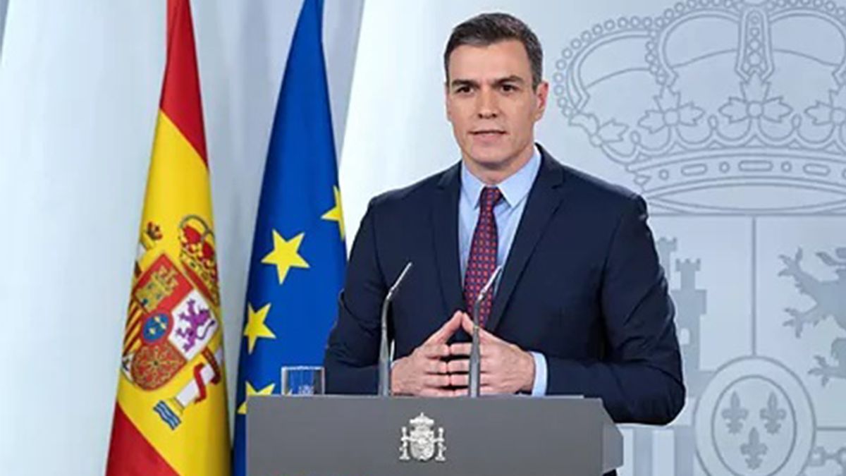 El presidente del Gobierno español, Pedro Sánchez.