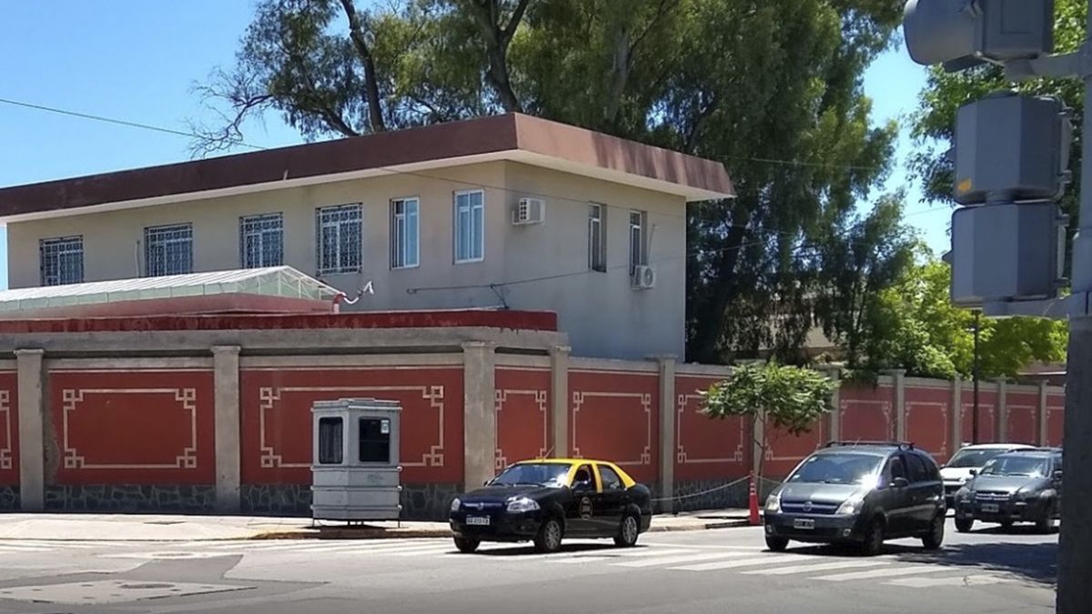 La embajada de China en Buenos Aires.
