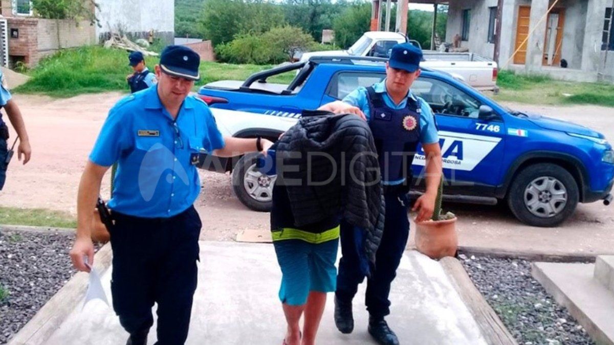 El momento en que detuvieron a Alvarado.