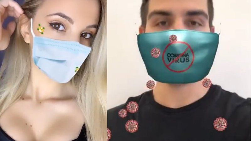 Coronavirus llega a Instagram con filtros de mascarillas