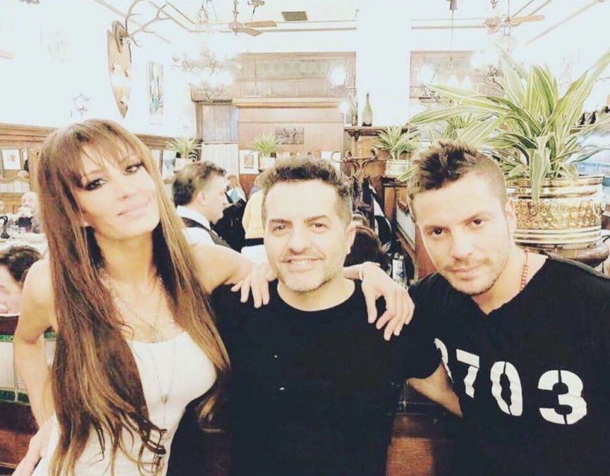 De Brito y los hermanos Jaitt siempre fueron grandes amigos.