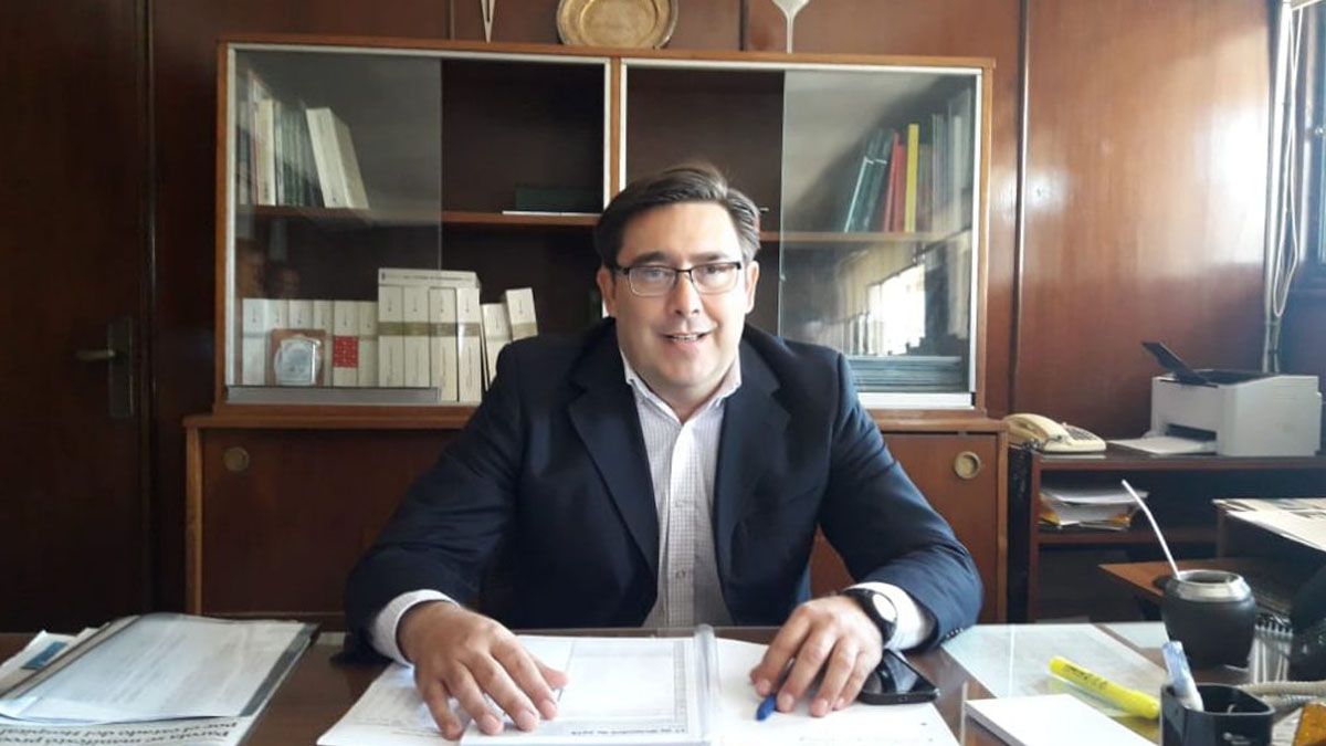 Humberto Giobergia, titular de la Caja de Jubilaciones de la Provincia.