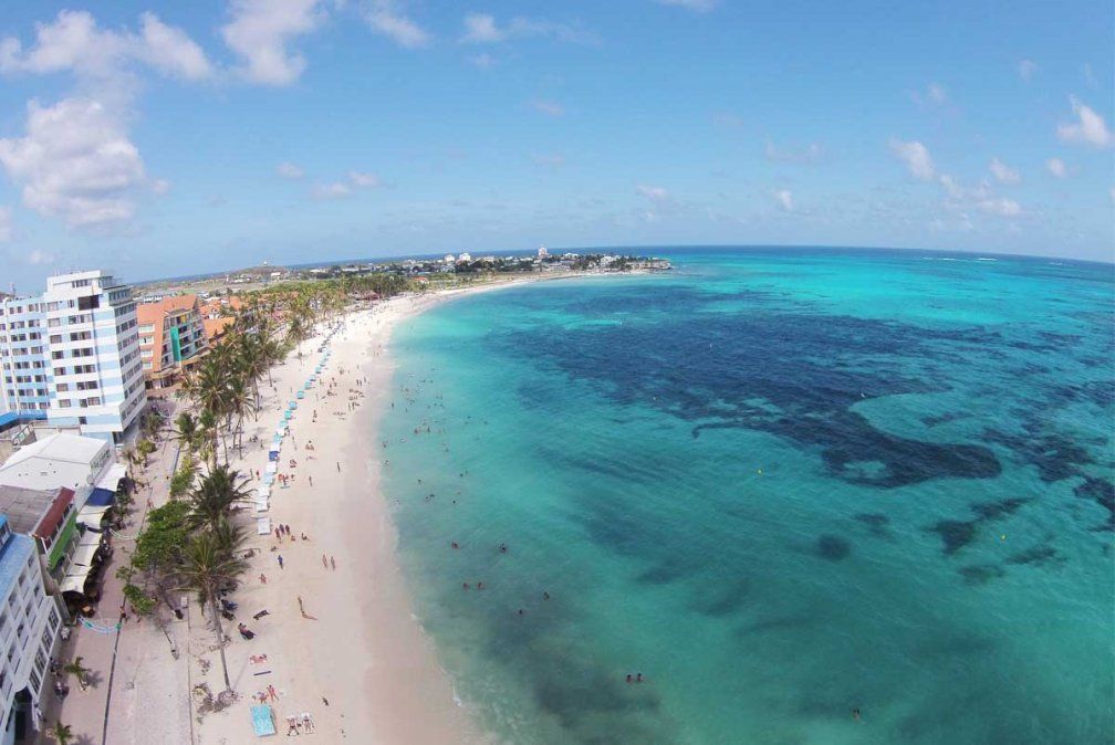La isla de San Andrés, el destino a donde fue Ángeles y su hermano y en donde luego comenzó la pesadilla.