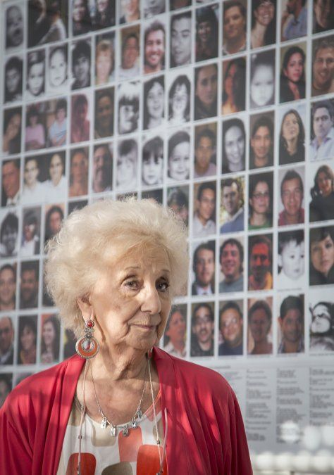 Estela De Carlotto, presidenta de la organización Abuelas de Plaza de Mayo.