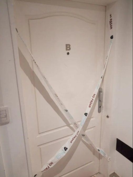 La vivienda fue desinfectada y posteriormente clausurada