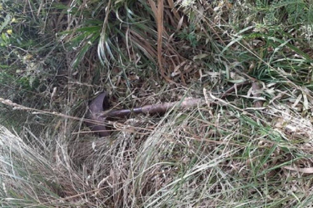 Encontraron una pala en la zona de Acantilados de Mar del Plata