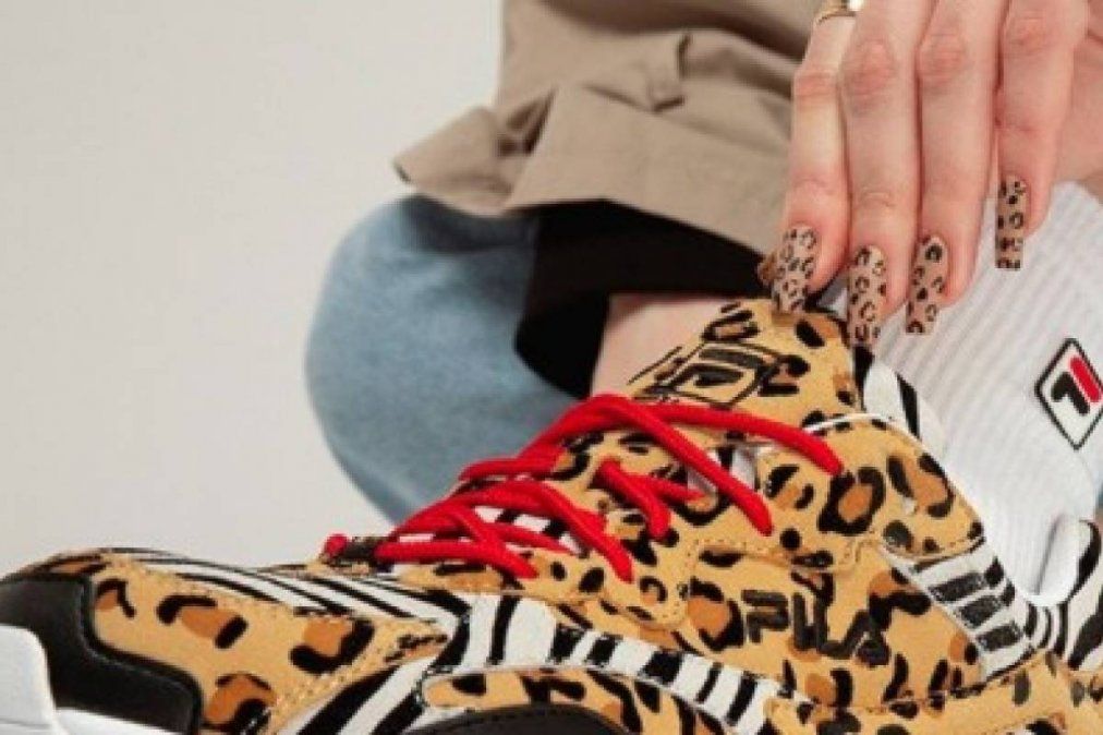 zapatillas fila leopardo