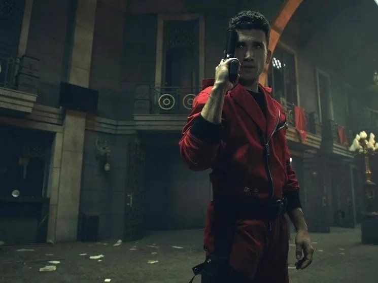 Jaime Lorente López en la piel de Denver.