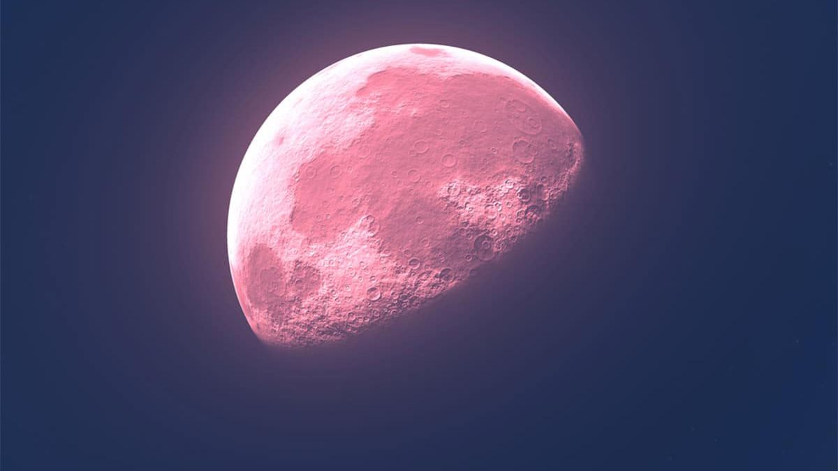 La Luna no se verá rosada, pero se le llama así por una característica especial del hemisferio norte, en donde empieza la primavera.